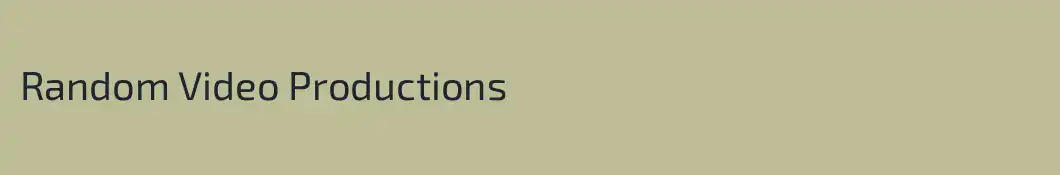 Random Video Productions